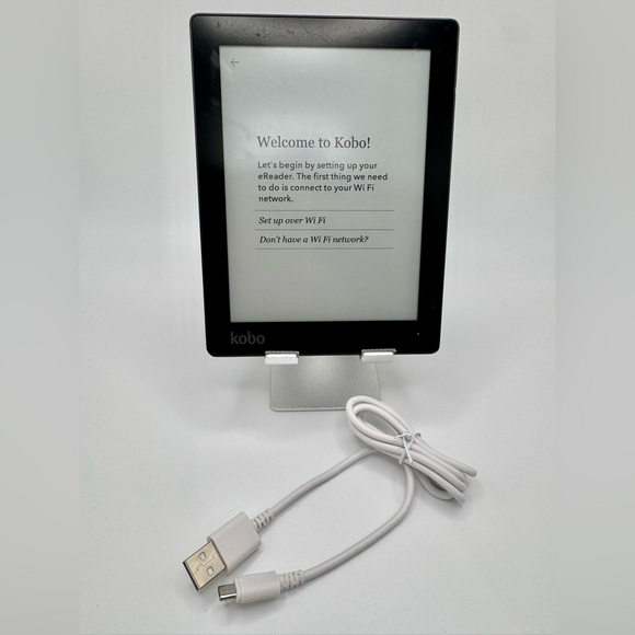 Other - Kobo Aura Black N514 Model 4GB Wifi 6" E-Reader Tablet TESTED & Working